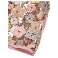 Pantalones Cortos Florales con Lentejuelas