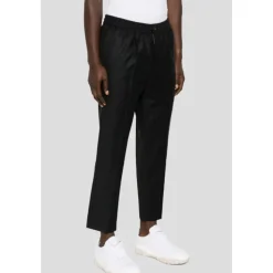 Pantalones Crop de Cintura Elástica