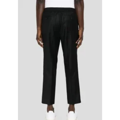 Pantalones Crop de Cintura Elástica