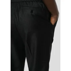 Pantalones Crop de Cintura Elástica