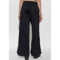Pantalones de chándal anchos de talle medio para mujer