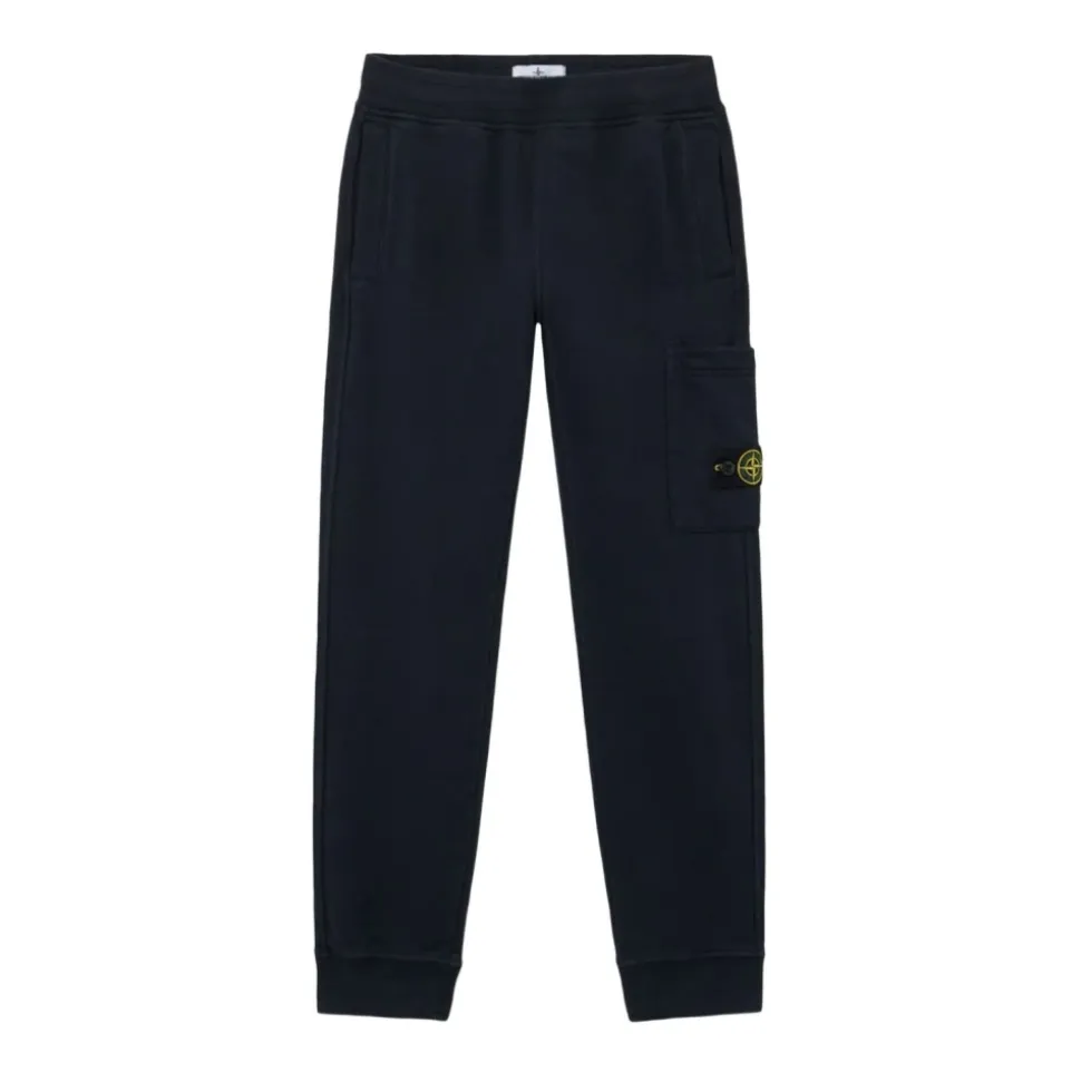 Pantalones de chándal de corte regular con bolsillo de fuelle en la pierna