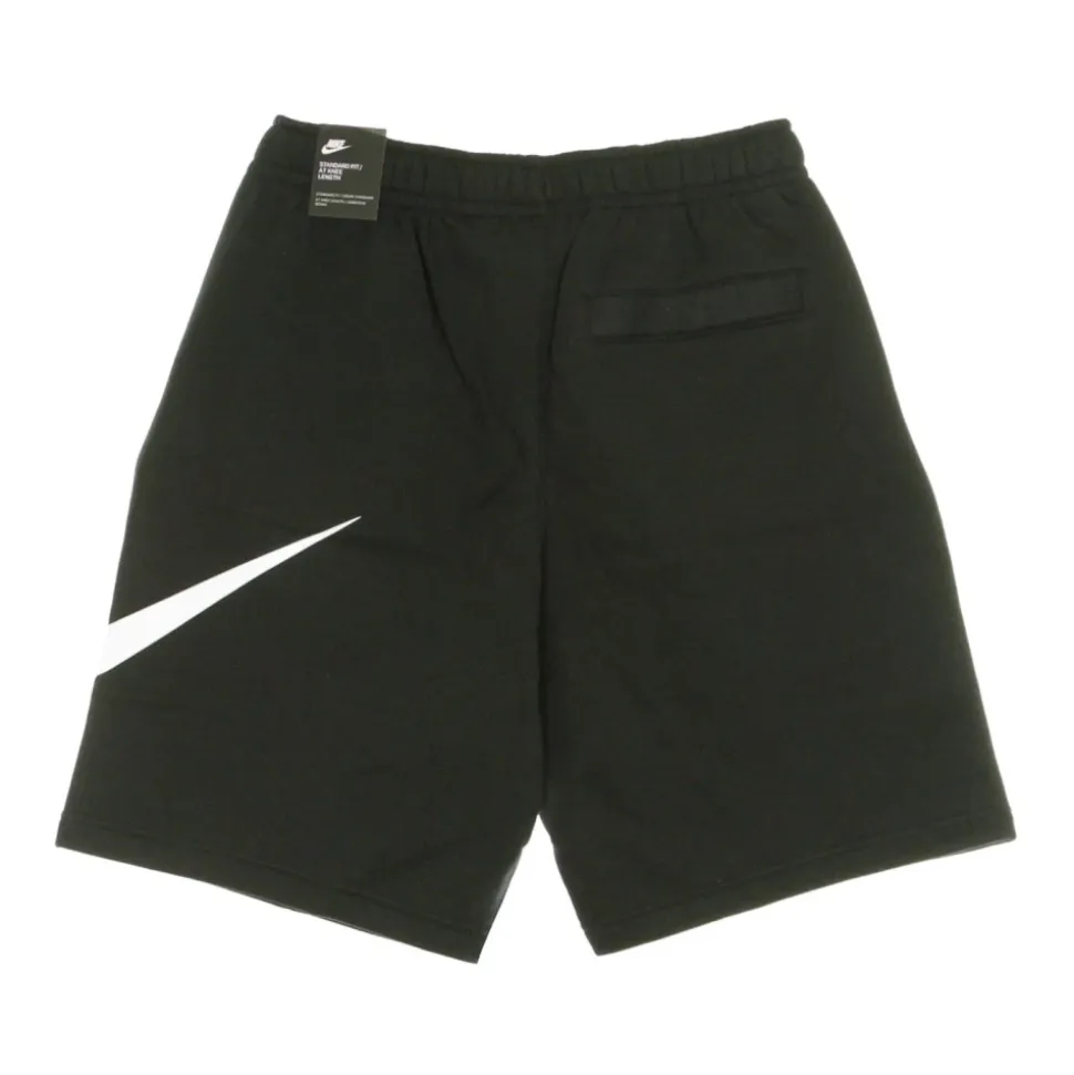 Pantalones de Chándal de Felpa Negro/Blanco
