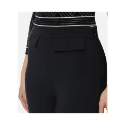 Pantalones de Crepé Elástico Doble