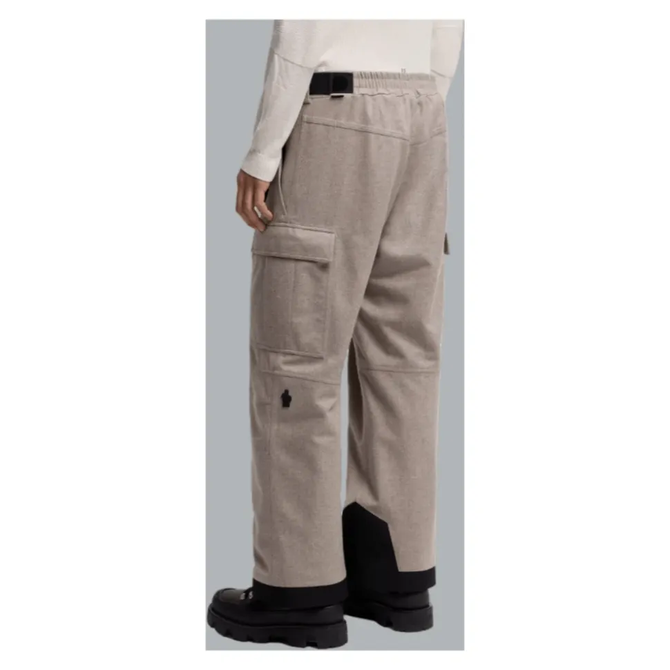 Pantalones de esquí técnicos acolchados de lana