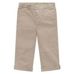 Pantalones de Gabardina de Algodón