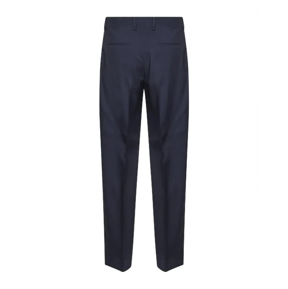 Pantalones de Lona de Lana