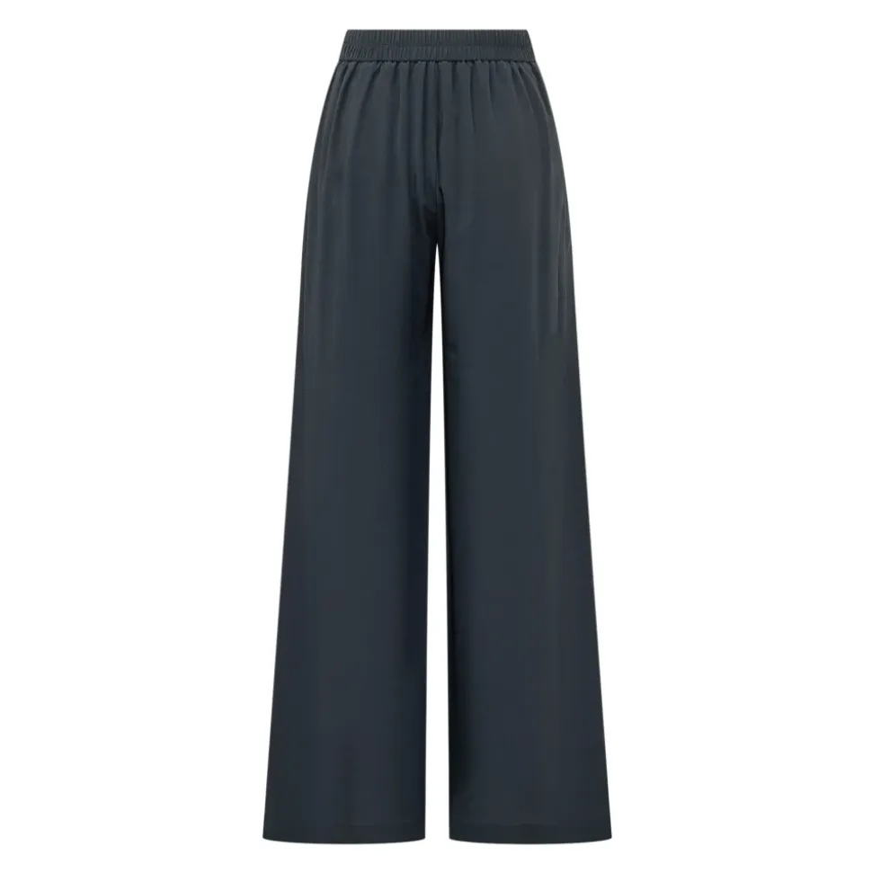 Pantalones de Pierna Ancha de Cintura Alta