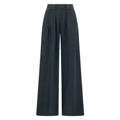Pantalones de Pierna Ancha de Cintura Alta