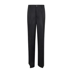 Pantalones de Pierna Ancha Tejidos