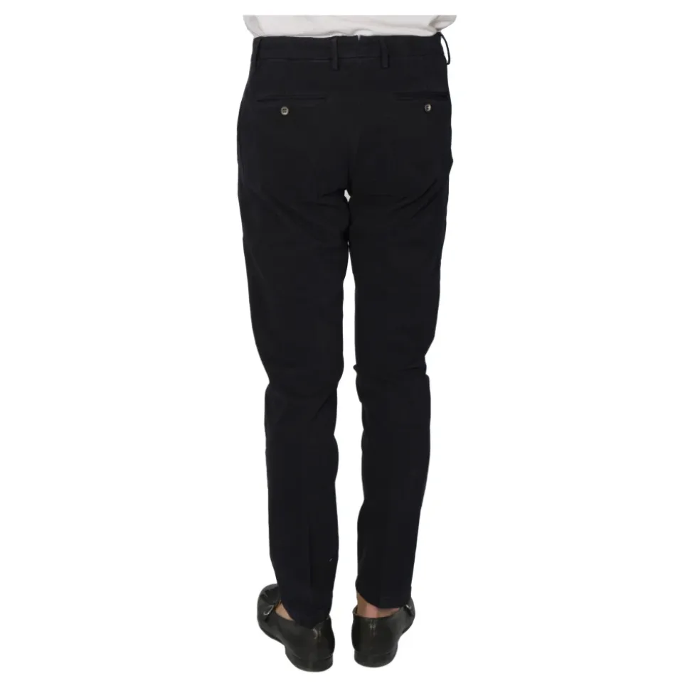 Pantalones de poliéster con bolsillo americano