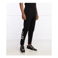 Pantalones deportivos con logo lateral