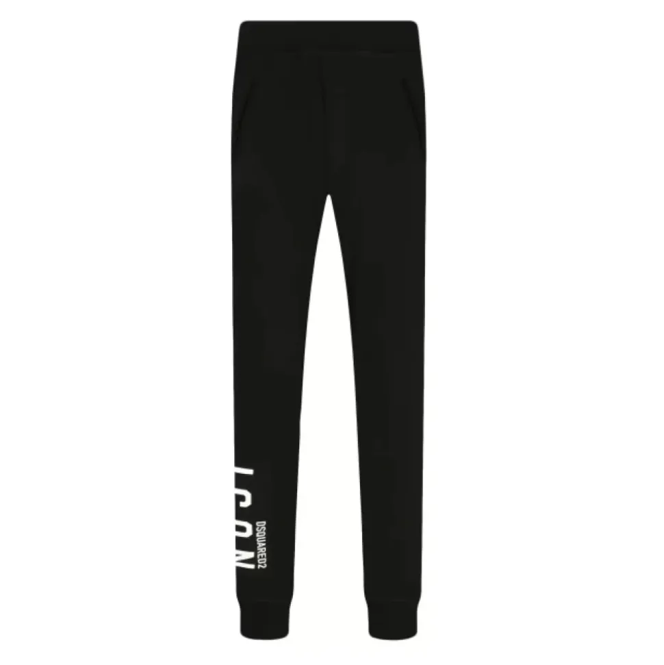 Pantalones deportivos con logo lateral