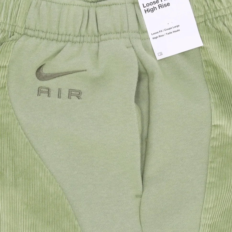 Pantalones deportivos de pana con forro polar de cintura alta