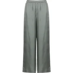 Pantalones de Seda Monocromáticos