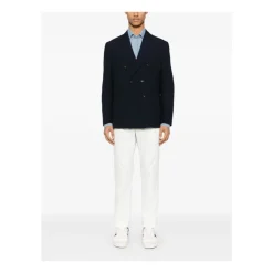 Pantalones de Tacto Algodón con Cordón Ajustable