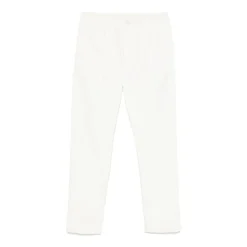 Pantalones de Tacto Algodón con Cordón Ajustable