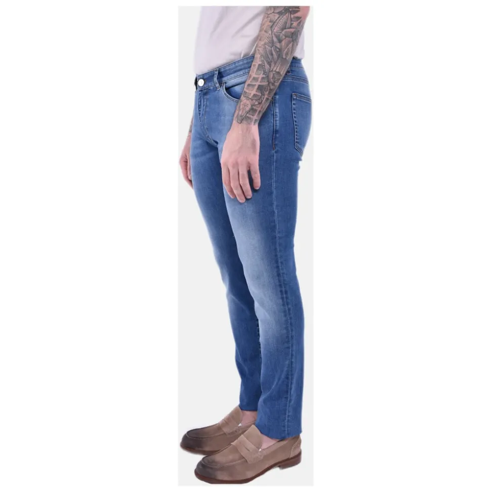 Pantalones Indigo Travel Denim Swing