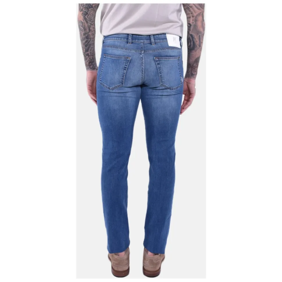 Pantalones Indigo Travel Denim Swing