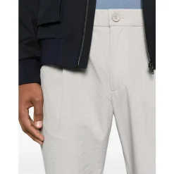 Pantalones Seersucker