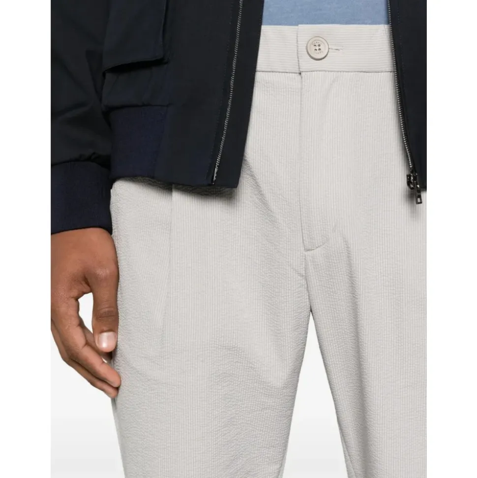 Pantalones Seersucker