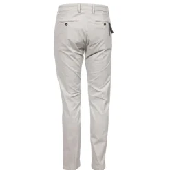 Pantalones Slim Fit de gabardina de algodón