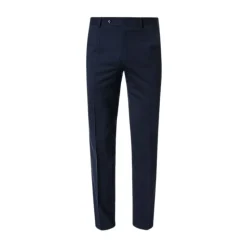 Pantalones Slim Fit de Lana Elástica