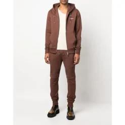 Pantalones Slim Fit Marrón Estilizados