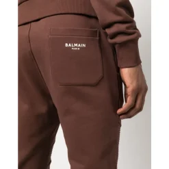 Pantalones Slim Fit Marrón Estilizados