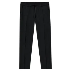 Pantalones Tapered de Mezcla de Lino