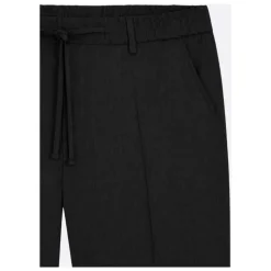 Pantalones Tapered de Mezcla de Lino