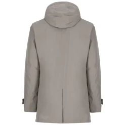 Parka acolchada con capucha desmontable