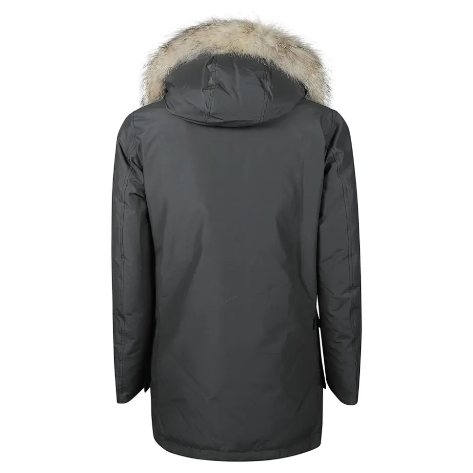 Parka con Piel Desmontable