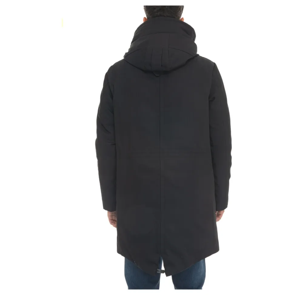 Parka de Piel con Cremallera