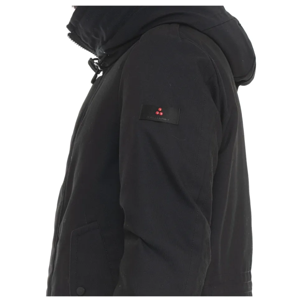 Parka de Piel con Cremallera