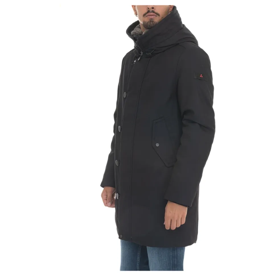 Parka de Piel con Cremallera