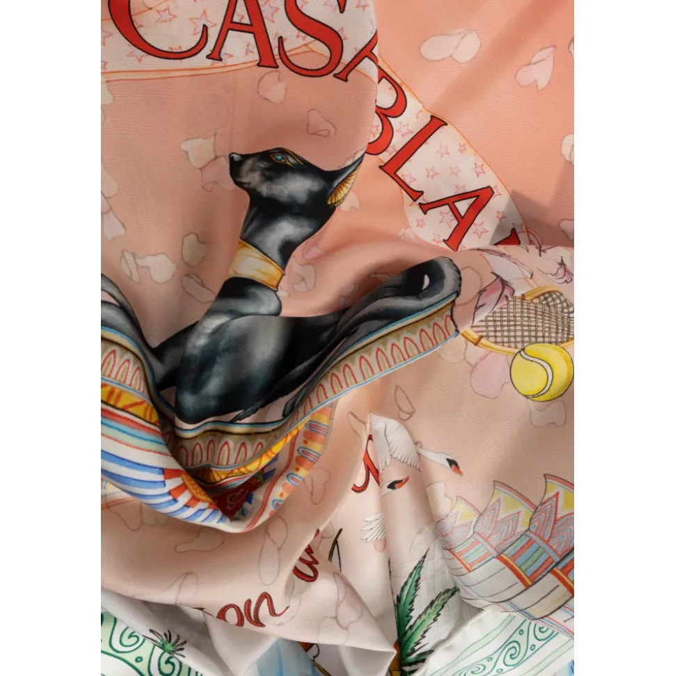 Pañuelo de Seda con Estampado