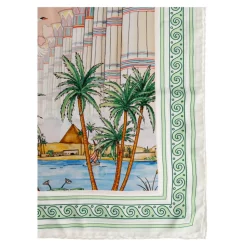 Pañuelo de Seda con Estampado