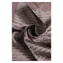 Pañuelo de Seda con Estampado de Caballito de Mar