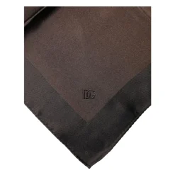 Pañuelo de Seda Cuadrado con Logo