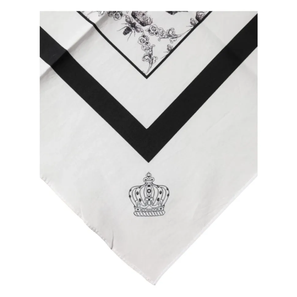 Pañuelo Foulard Cuadrado Clásico de Algodón