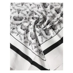 Pañuelo Foulard Cuadrado Clásico de Algodón