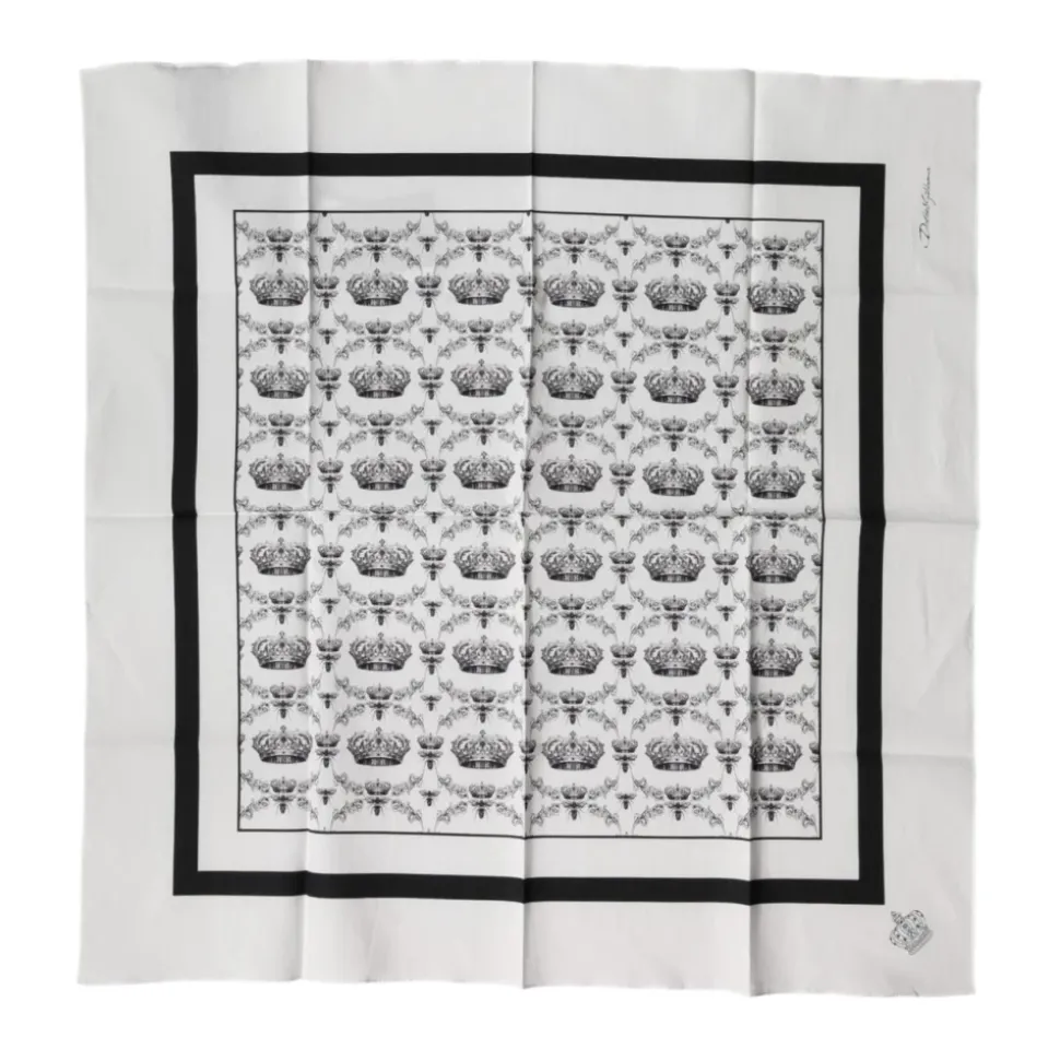 Pañuelo Foulard Cuadrado Clásico de Algodón