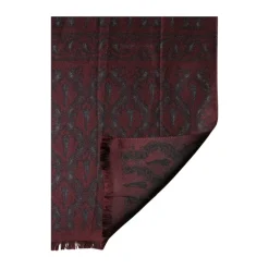 Pañuelo Foulard de Seda con Estampado Paisley
