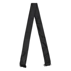 Pañuelo Foulard de Seda con Flecos para el Cuello