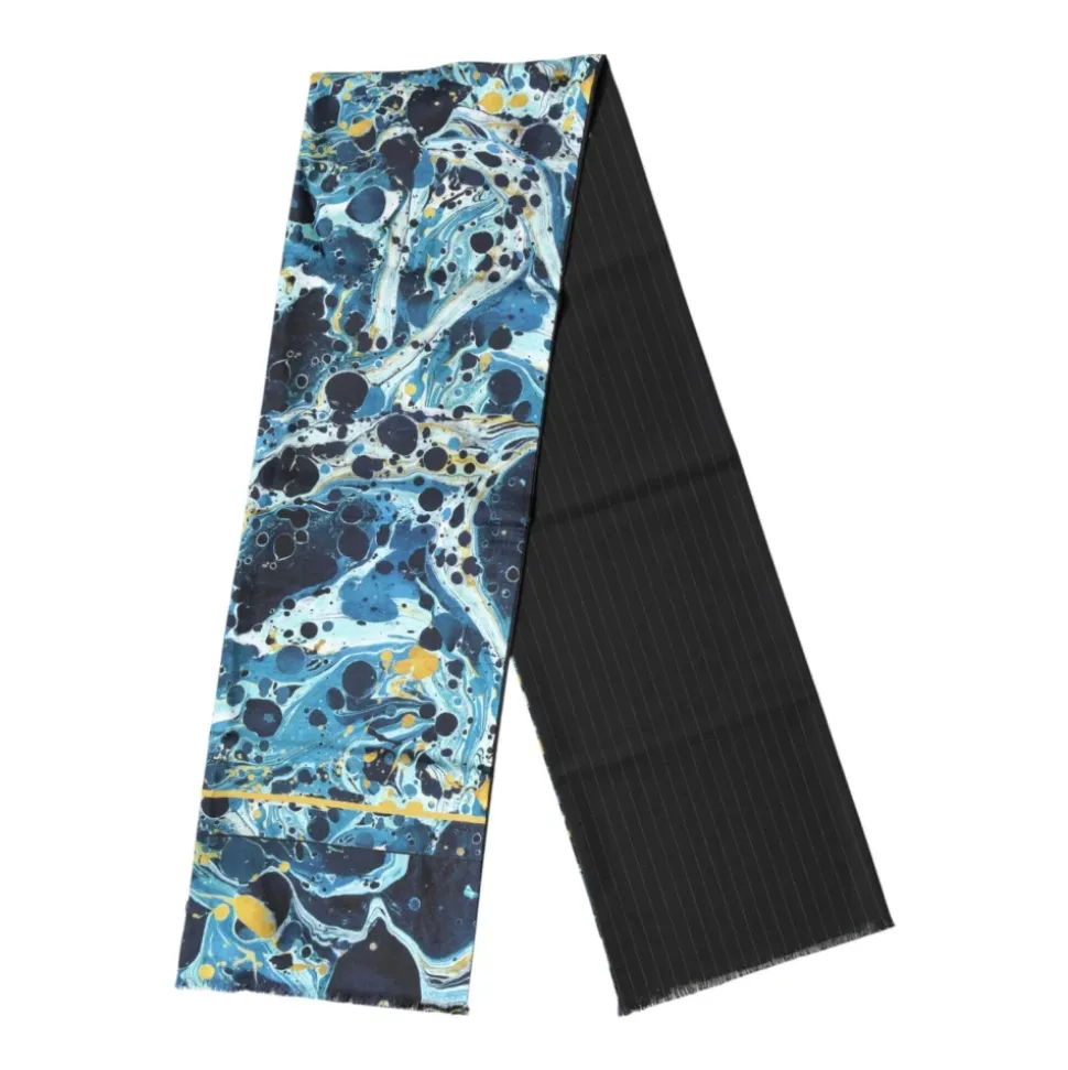 Pañuelo Foulard Estampado Mármol para el Cuello