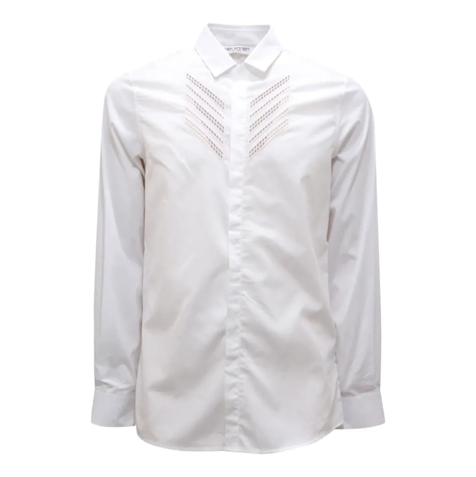 PBCM121-U009C Camicia Camisa de Corte Entallado