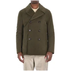 Peacoat verde con forro de grafeno