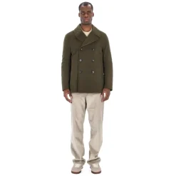 Peacoat verde con forro de grafeno
