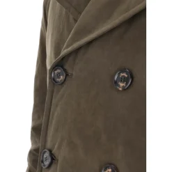 Peacoat verde con forro de grafeno